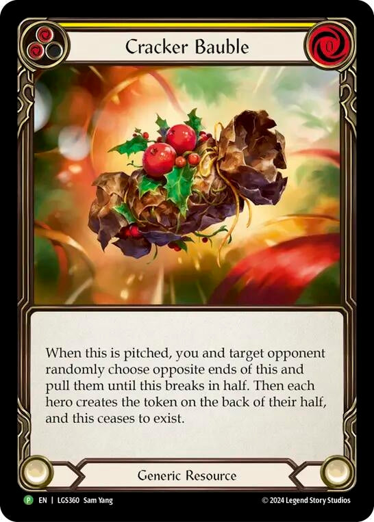 Image for Cracker Bauble (FUN007) (LGS360-FUN007) (Flesh and Blood: Promo Cards) - Flesh and Blood TCG