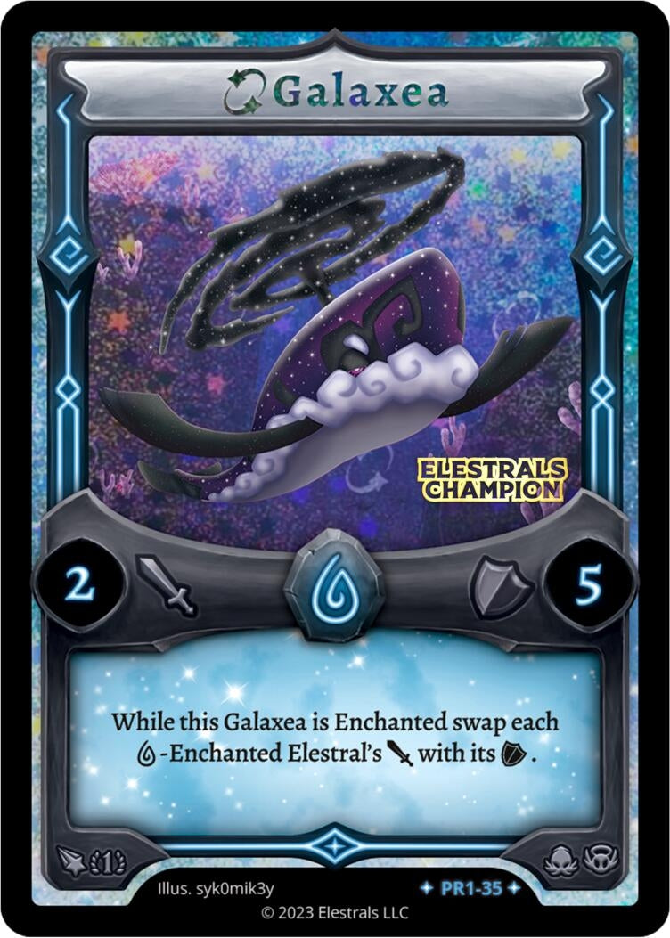 Galaxea (Gold OP Stamp) (PR1-35) (PR) - Elestrals Single