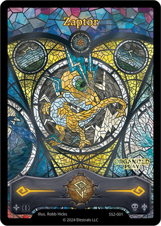 Image for Zaptor (Gold OP Stamp) (SS2-007) (Shattered Stars Chapter 2 [SS2]) - Elestrals