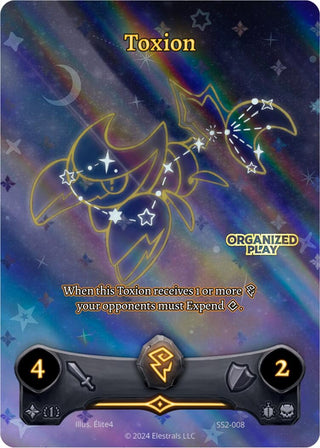 Image for Toxion (Gold OP Stamp) (SS2-008) (Shattered Stars Chapter 2 [SS2]) - Elestrals