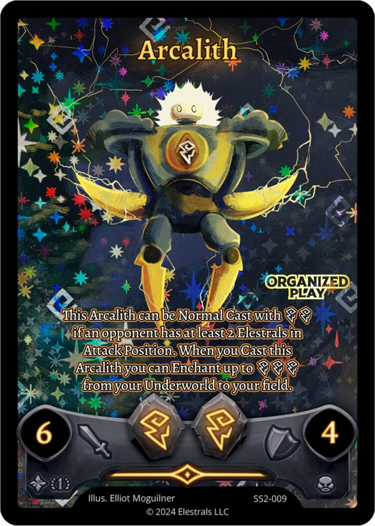 Image for Arcalith (Gold OP Stamp) (SS2-009) (Shattered Stars Chapter 2 [SS2]) - Elestrals