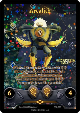 Image for Arcalith (Gold OP Stamp) (SS2-009) (Shattered Stars Chapter 2 [SS2]) - Elestrals