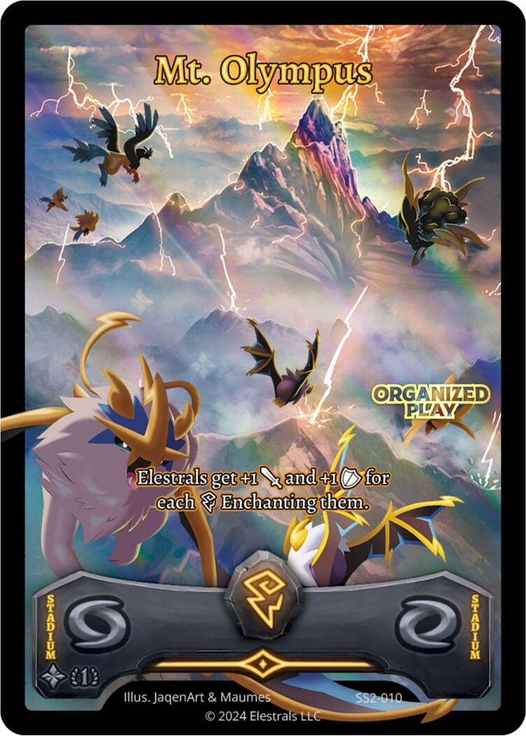 Image for Mt. Olympus (Gold OP Stamp) (SS2-010) (Shattered Stars Chapter 2 [SS2]) - Elestrals