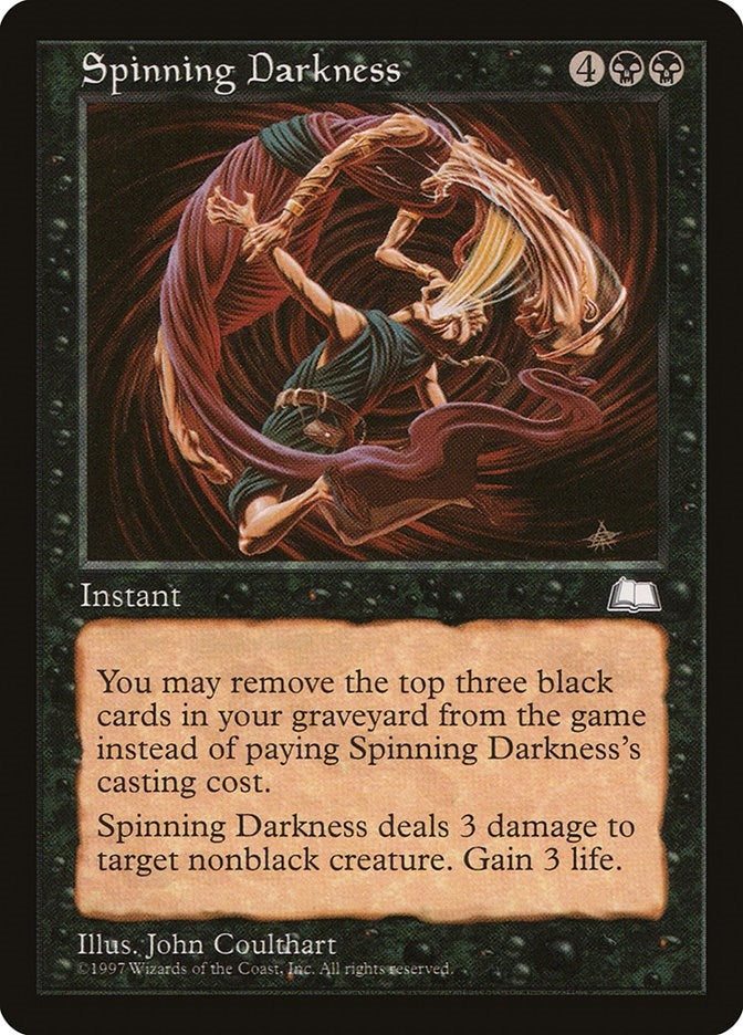 Spinning Darkness [WTH] - MTG Single