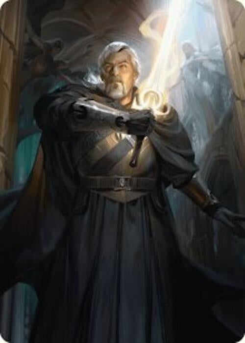 Image for Odric, Lunarch Marshal Art Card (1) (Art Series: Innistrad Remastered) - Magic: The Gathering