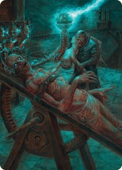 Image for Rooftop Storm Art Card (8) (Art Series: Innistrad Remastered) - Magic: The Gathering