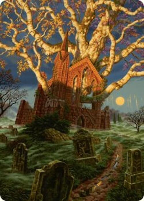 Image for Abundant Growth Art Card (13) (Art Series: Innistrad Remastered) - Magic: The Gathering