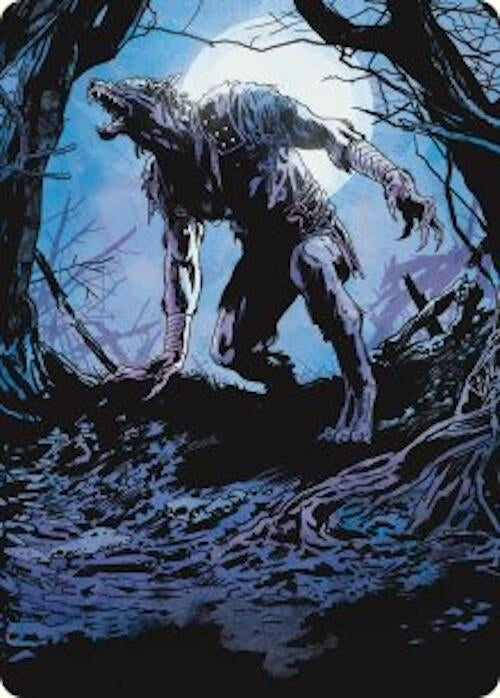 Image for Krallenhorde Howler Art Card (19) (Art Series: Innistrad Remastered) - Magic: The Gathering