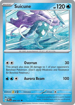 Suicune (024/131) (SV: Prismatic Evolutions)