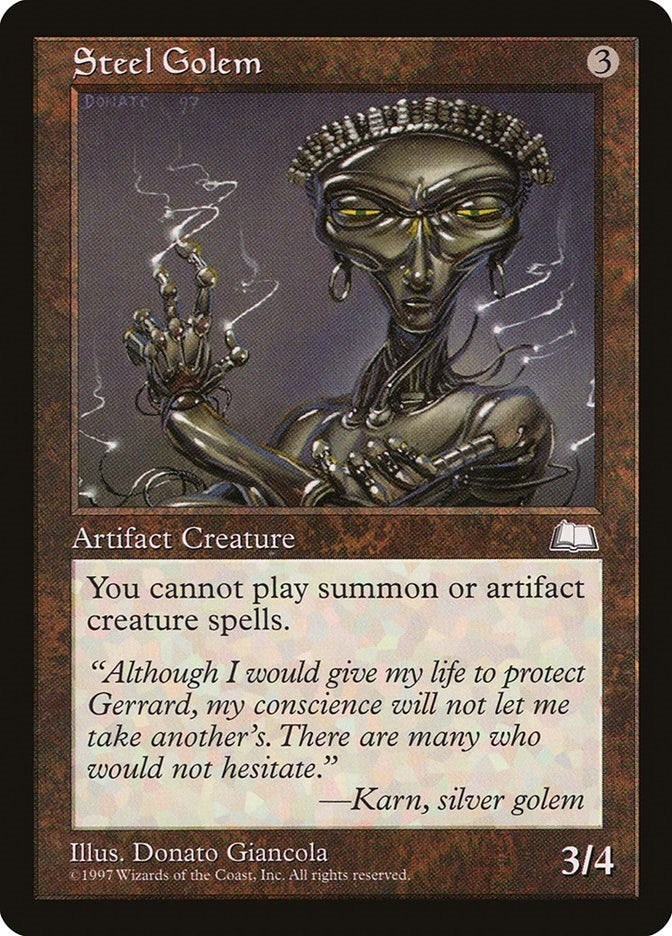 Steel Golem [WTH] - MTG Single