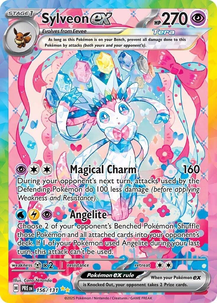 Sylveon ex (156/131) [SV: Prismatic Evolutions]