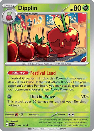 Image for Dipplin (Poke Ball Pattern) (010/131) (SV: Prismatic Evolutions) - Pokemon