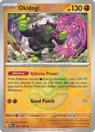 Image for Okidogi (Poke Ball Pattern) (057/131) (SV: Prismatic Evolutions) - Pokemon