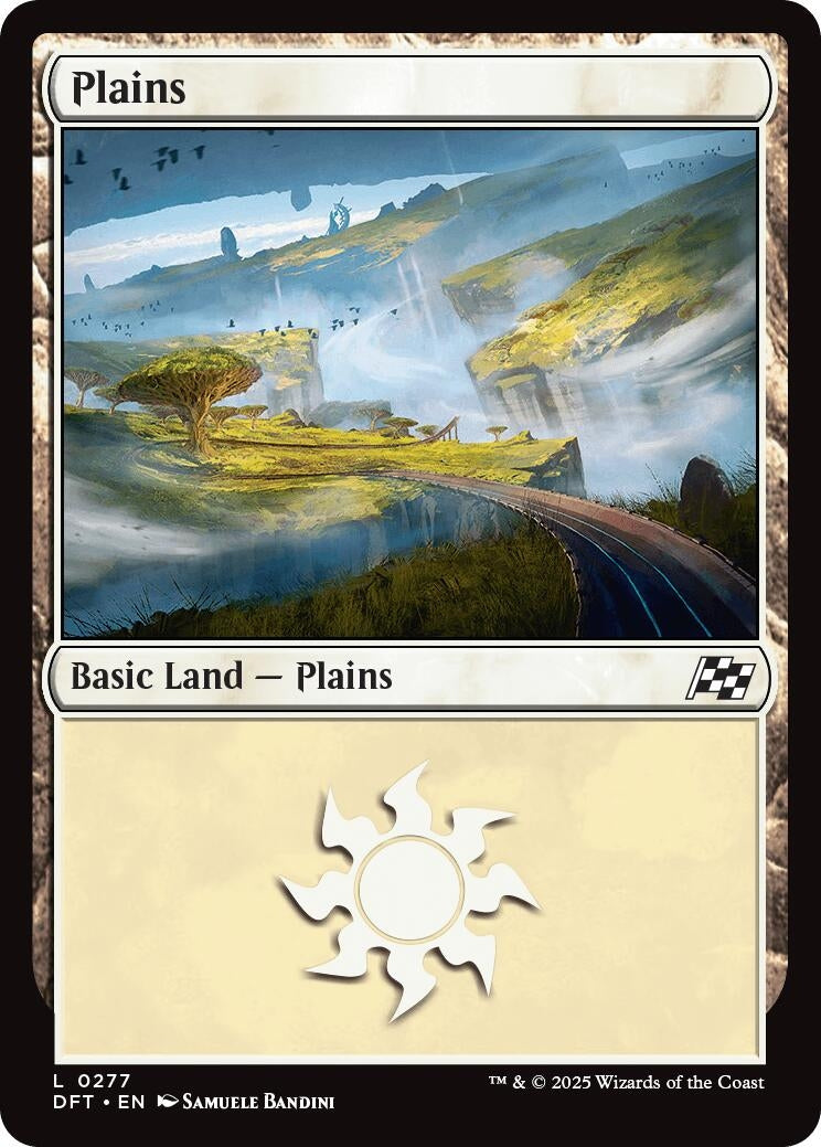 Plains (0277) (277) (DFT) - MTG Single