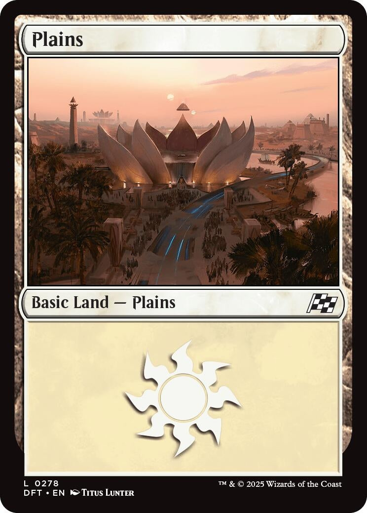 Plains (0278) (278) (DFT) - MTG Single