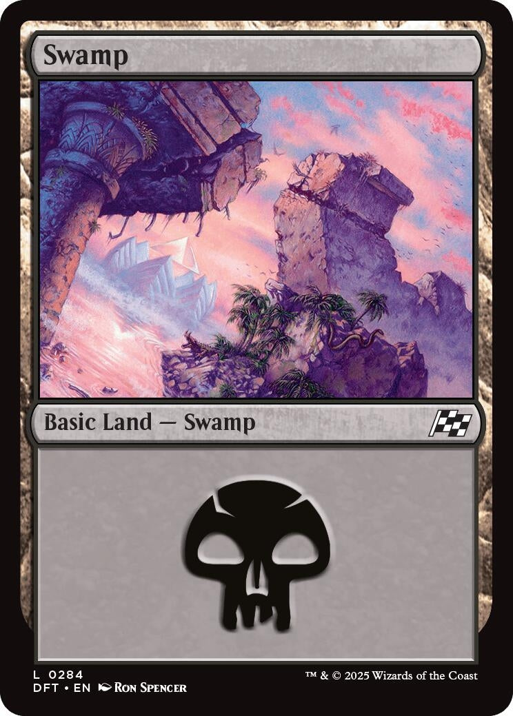 Swamp (0284) (284) (DFT) - MTG Single