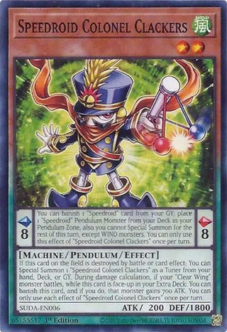 Speedroid Colonel Clackers (SUDA-EN006) (Supreme Darkness)