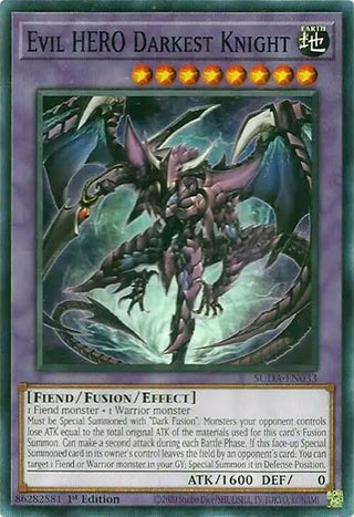Evil HERO Darkest Knight (SUDA-EN033) (Supreme Darkness)
