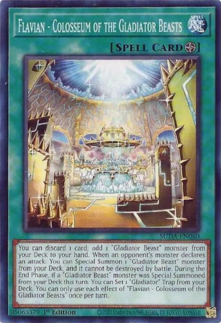 Flavian - Colosseum of the Gladiator Beasts (SUDA-EN060) (Supreme Darkness)