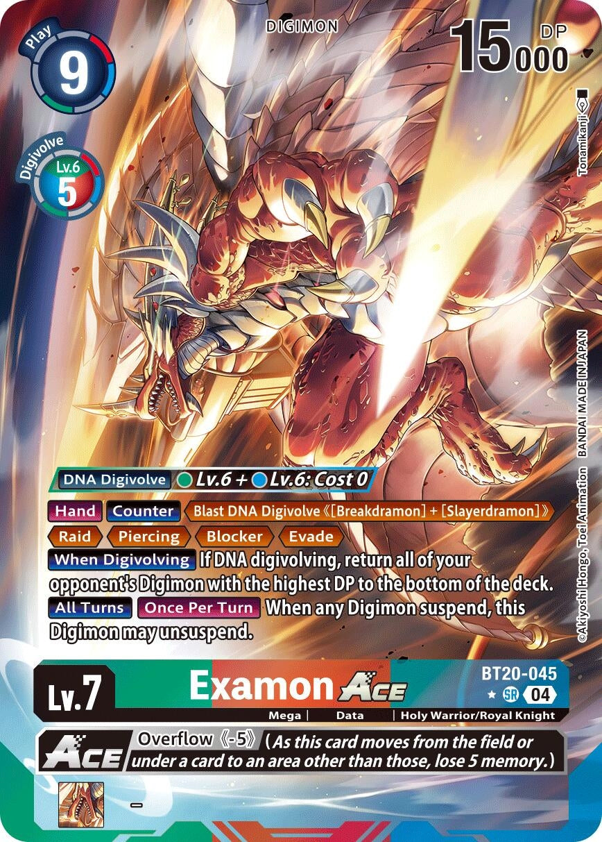 Image for Examon ACE (Alternate Art) (BT20-045 SR) (Release Special Booster 2.5) - Digimon Card Game
