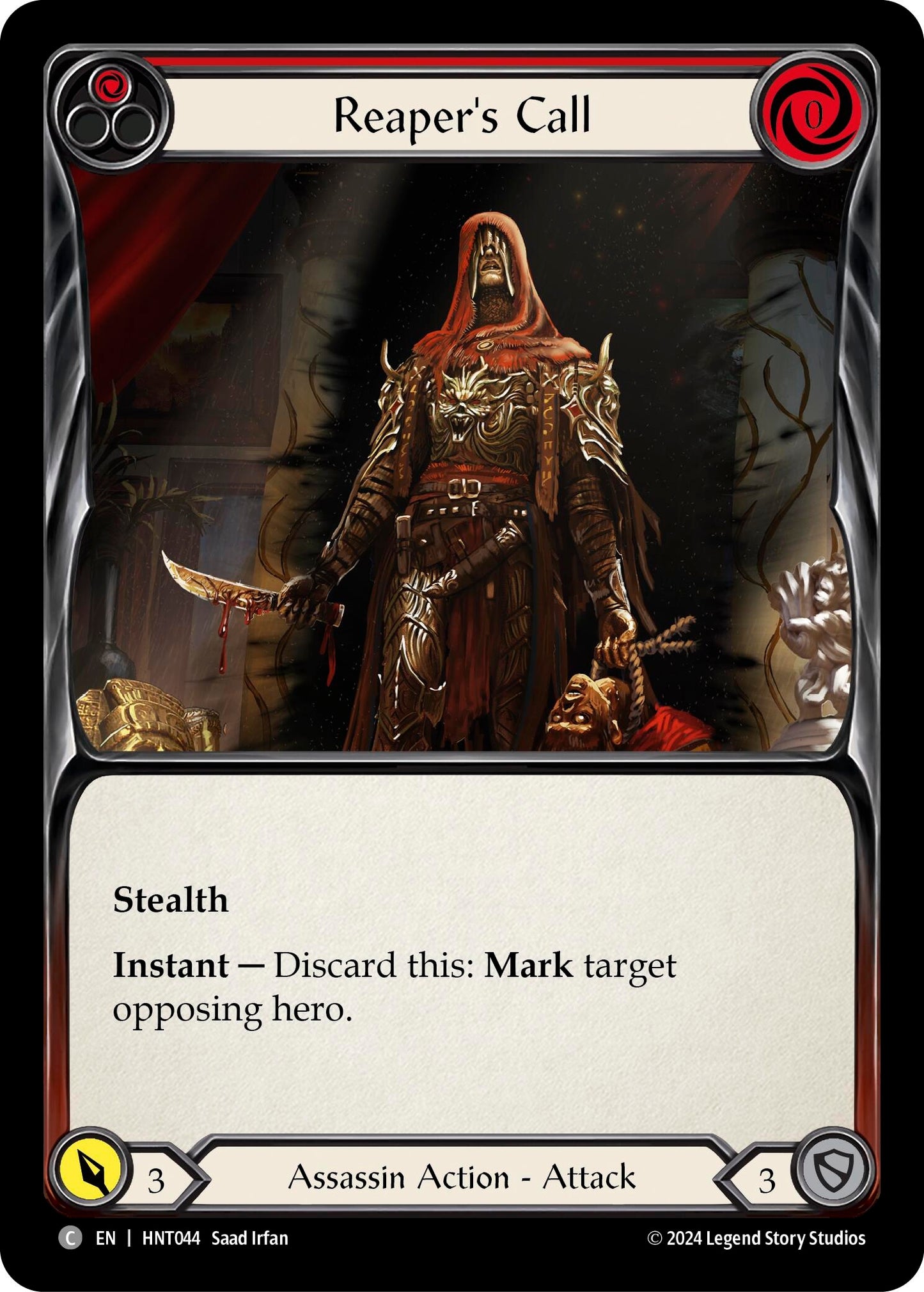 Reaper's Call (Red) (HNT044)