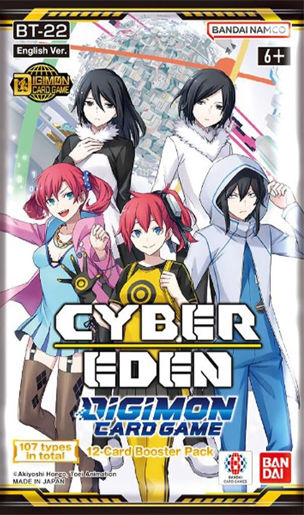 Image for Cyber Eden Booster Pack - Digimon Card Game