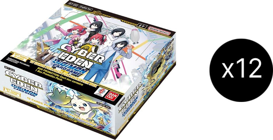 Image for Cyber Eden Booster Box Case - Digimon Card Game