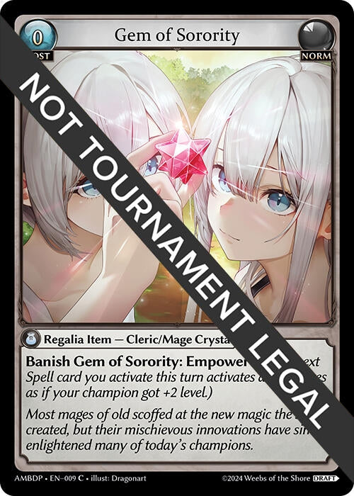 Image for Gem of Security (009) (Mortal Ambition Draft Pack) - Grand Archive TCG
