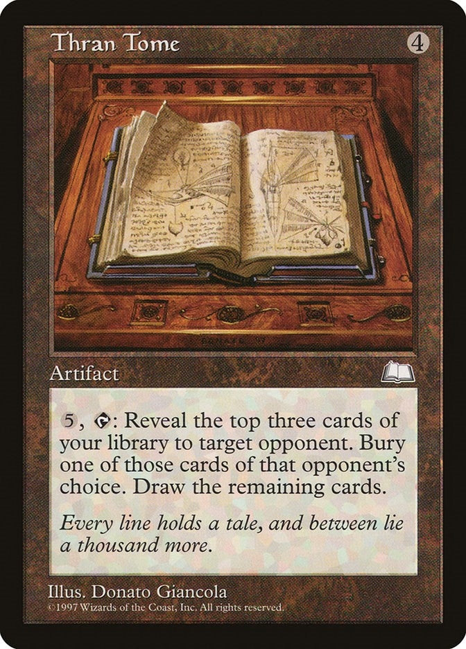 Thran Tome [WTH] - MTG Single