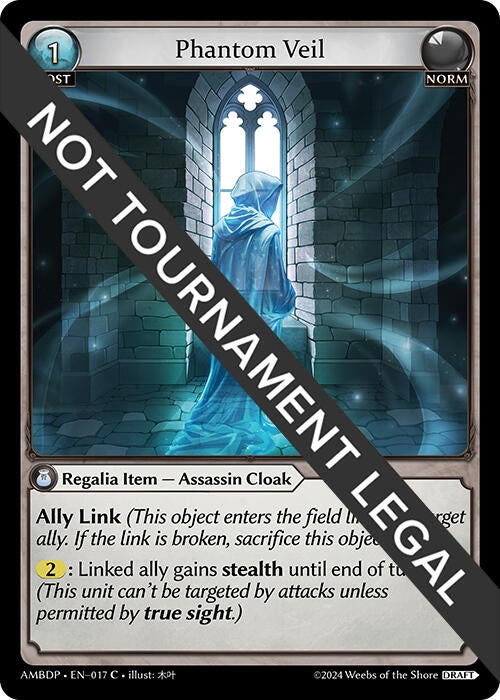 Image for Phantom Veil (017) (Mortal Ambition Draft Pack) - Grand Archive TCG
