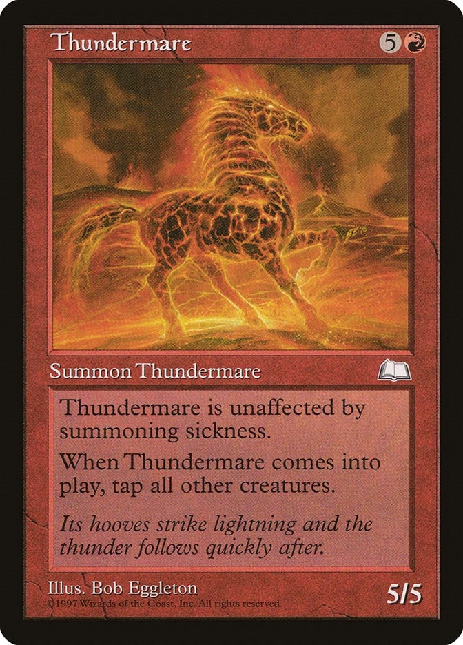 Thundermare [WTH] - MTG Single