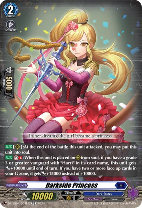 Image for Darkside Princess (DZ-SS02/007EN) [DZ-SS02: Stride Deckset -Harri-] - Cardfight Vanguard