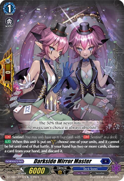 Image for Darkside Mirror Master (DZ-SS02/011EN) [DZ-SS02: Stride Deckset -Harri-] - Cardfight Vanguard