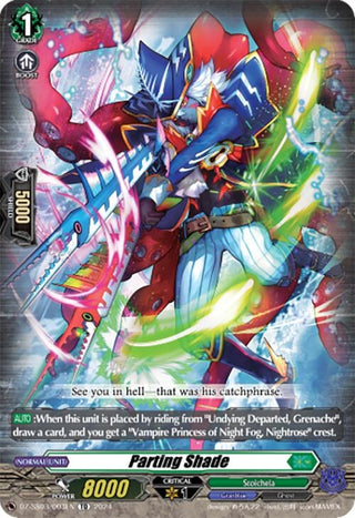 Image for Parting Shade (DZ-SS03/003EN) [DZ-SS03: Stride Deckset -Nightrose-] - Cardfight Vanguard
