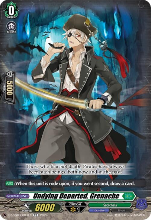 Image for Undying Departed, Grenache (DZ-SS03/004EN) [DZ-SS03: Stride Deckset -Nightrose-] - Cardfight Vanguard