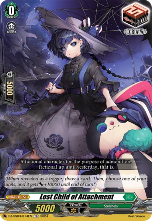 Image for Lost Child of Attachment (DZ-SS03/014EN) [DZ-SS03: Stride Deckset -Nightrose-] - Cardfight Vanguard