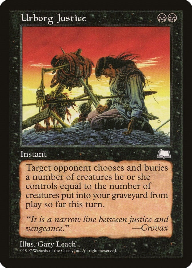 Urborg Justice [WTH] - MTG Single