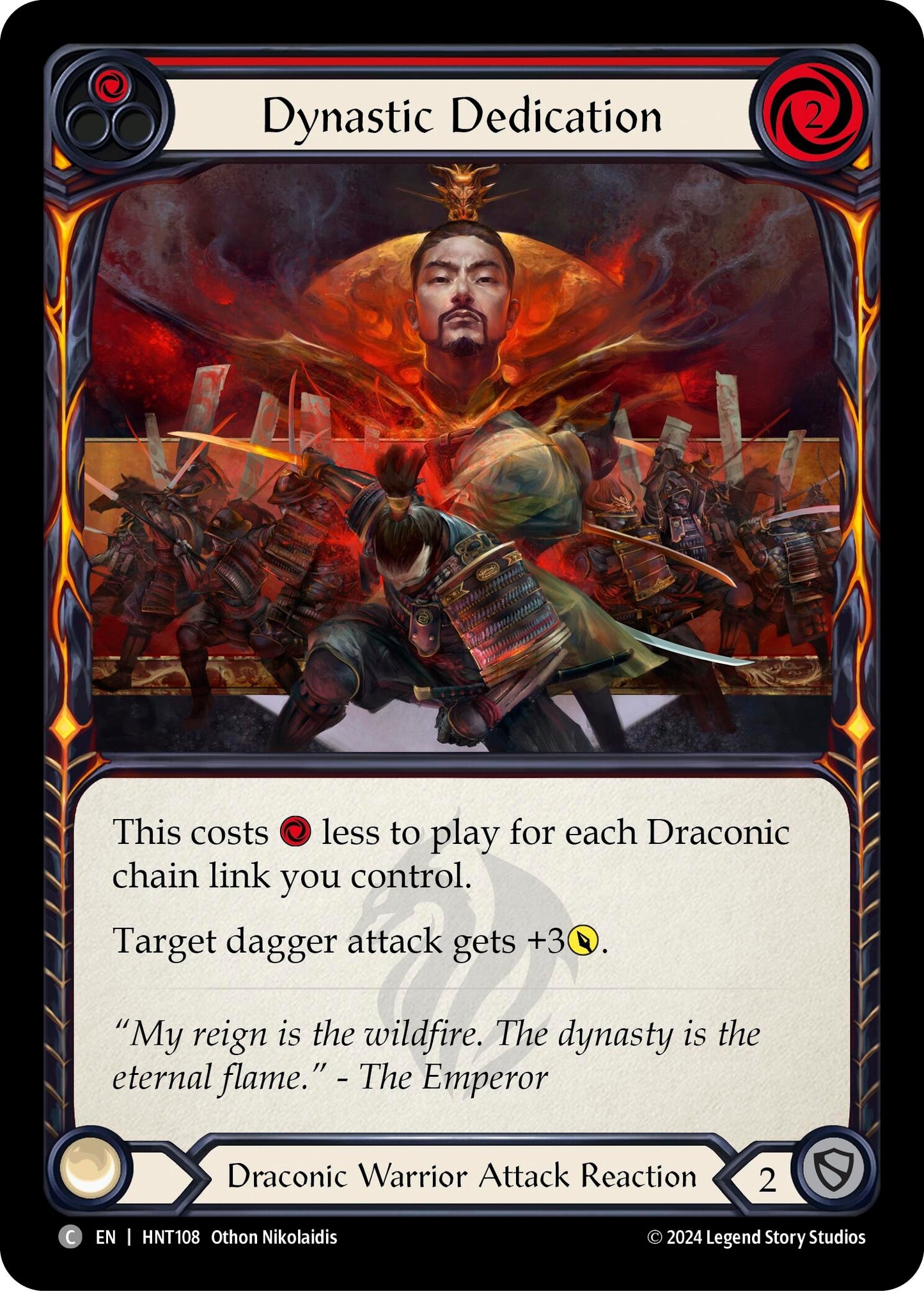Dynastic Dedication (Red) (HNT108)