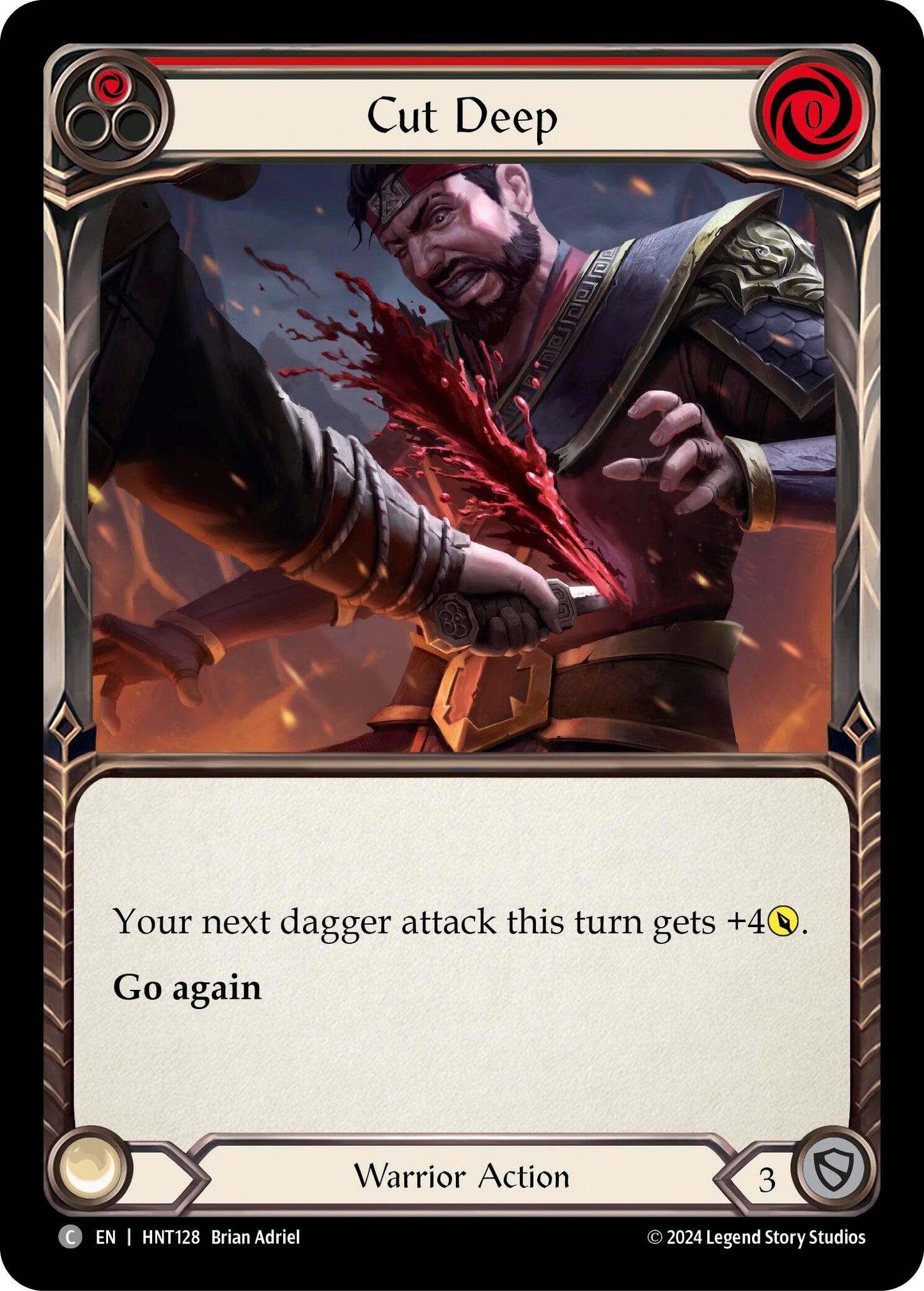 Cut Deep (Red) (HNT128)