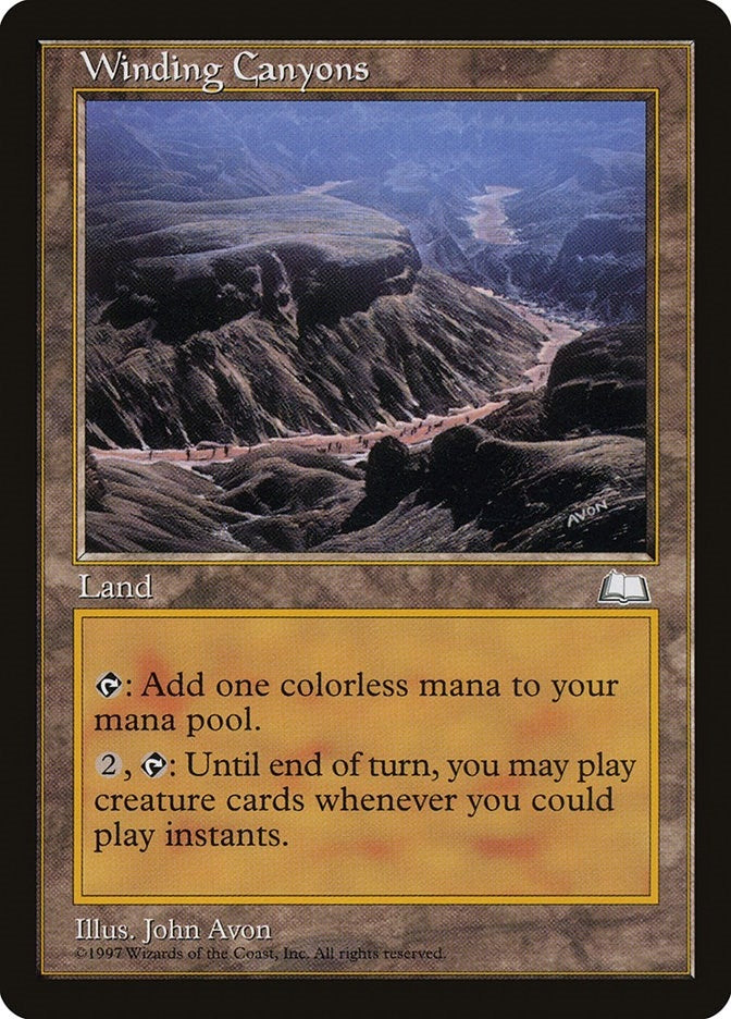 Winding Canyons [WTH] - MTG Single