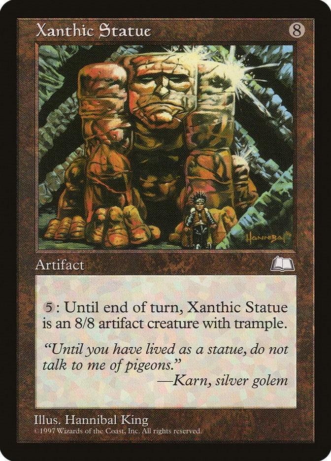 Xanthic Statue [WTH] - MTG Single