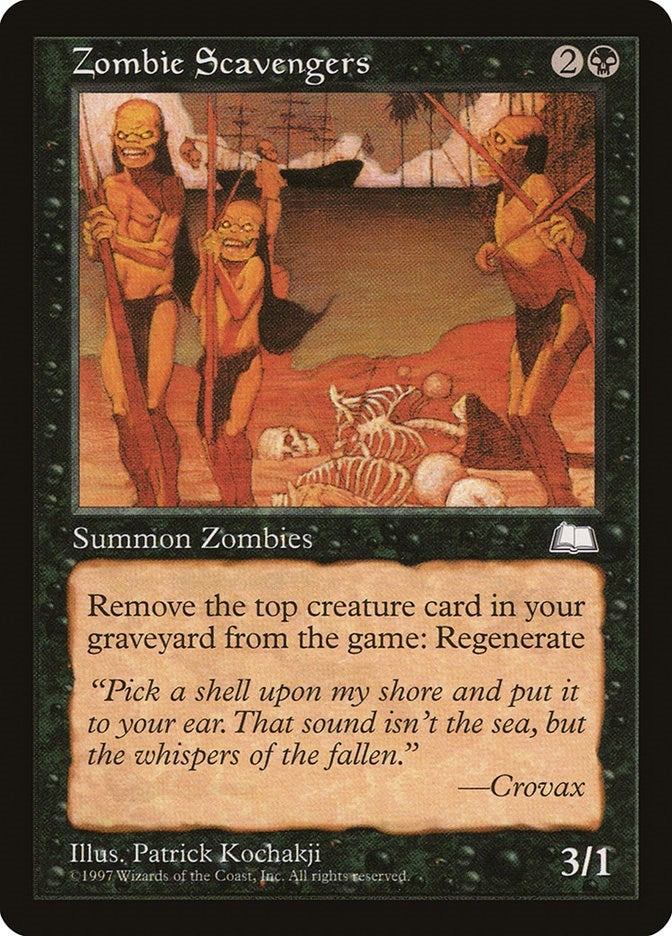 Zombie Scavengers [WTH] - MTG Single