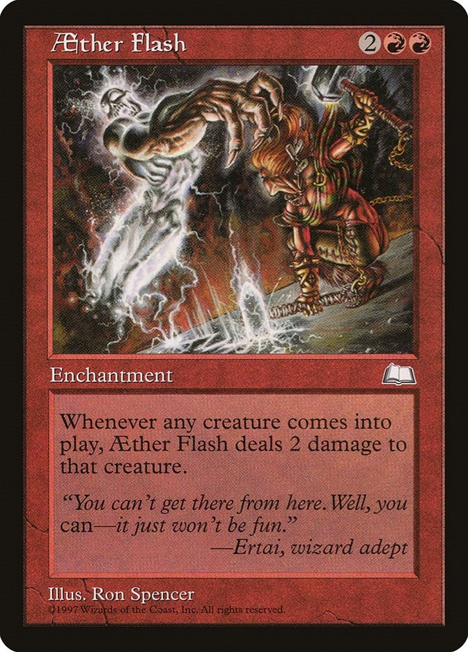 Aether Flash [WTH] - MTG Single