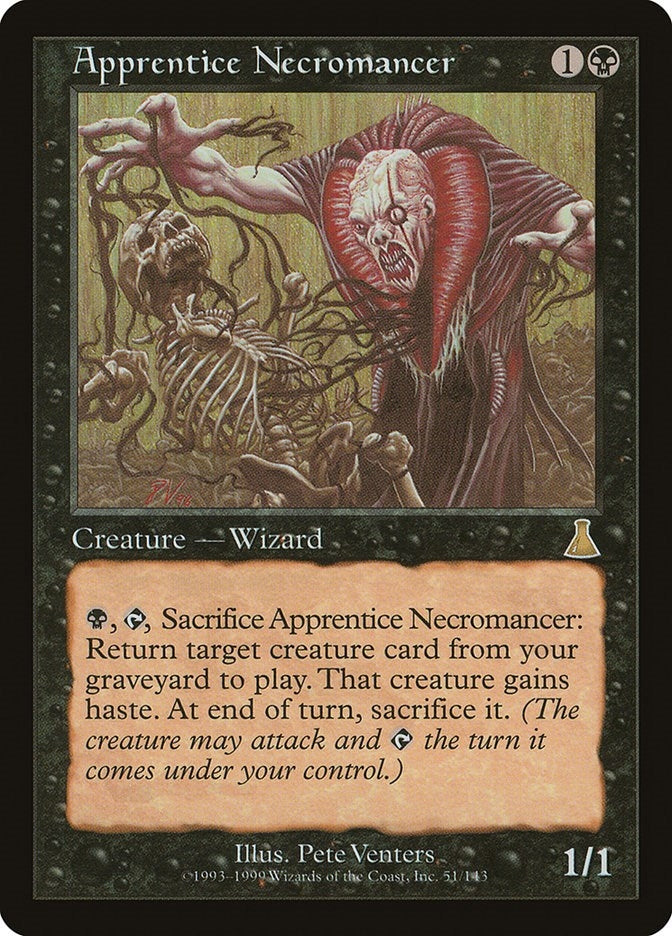 Apprentice Necromancer (51) [UDS] - MTG Single