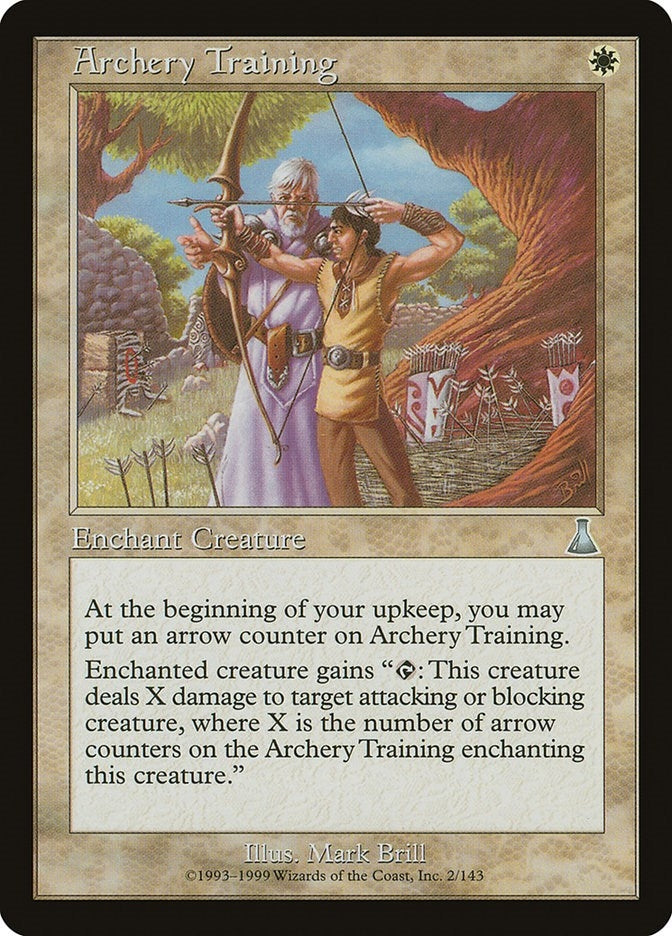 Archery Training (2) [UDS] - MTG Single