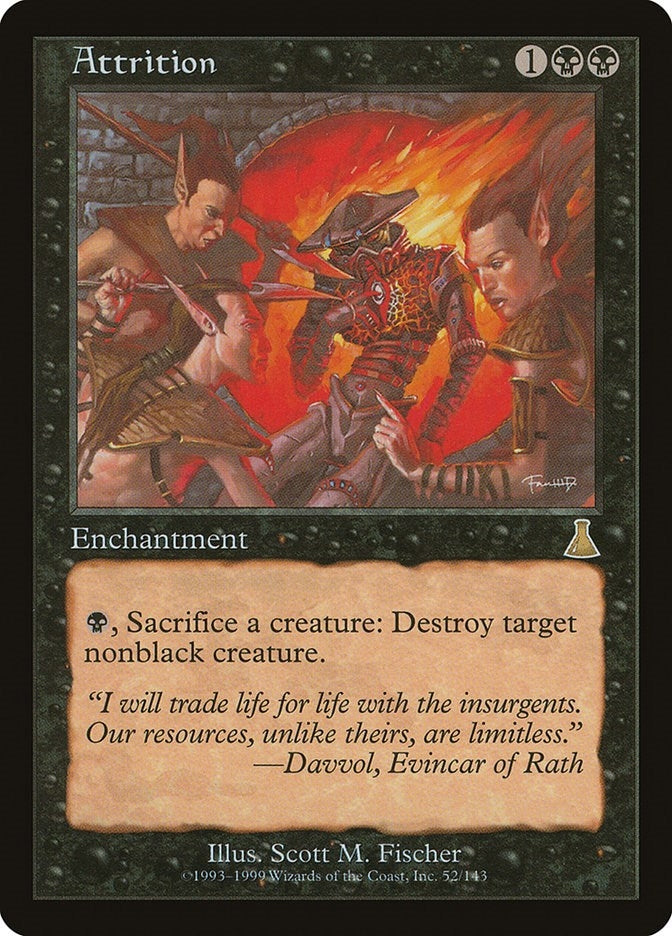 Attrition (52) [UDS] - MTG Single