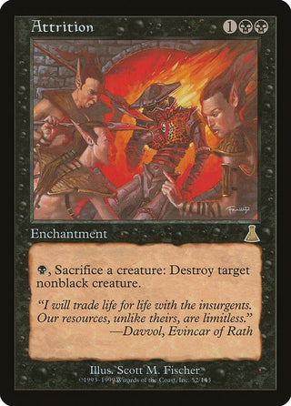 Attrition (52) [UDS] - MTG Single