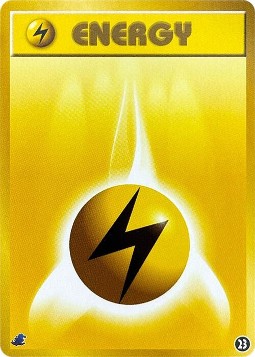 Image for Basic Lightning Energy - 23 (23) (Intro Pack Neo (Totodile)) - Pokemon Japan