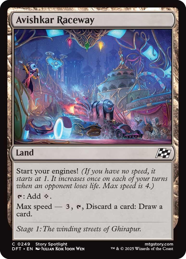 Image for Avishkar Raceway (249) (Aetherdrift) - Magic: The Gathering