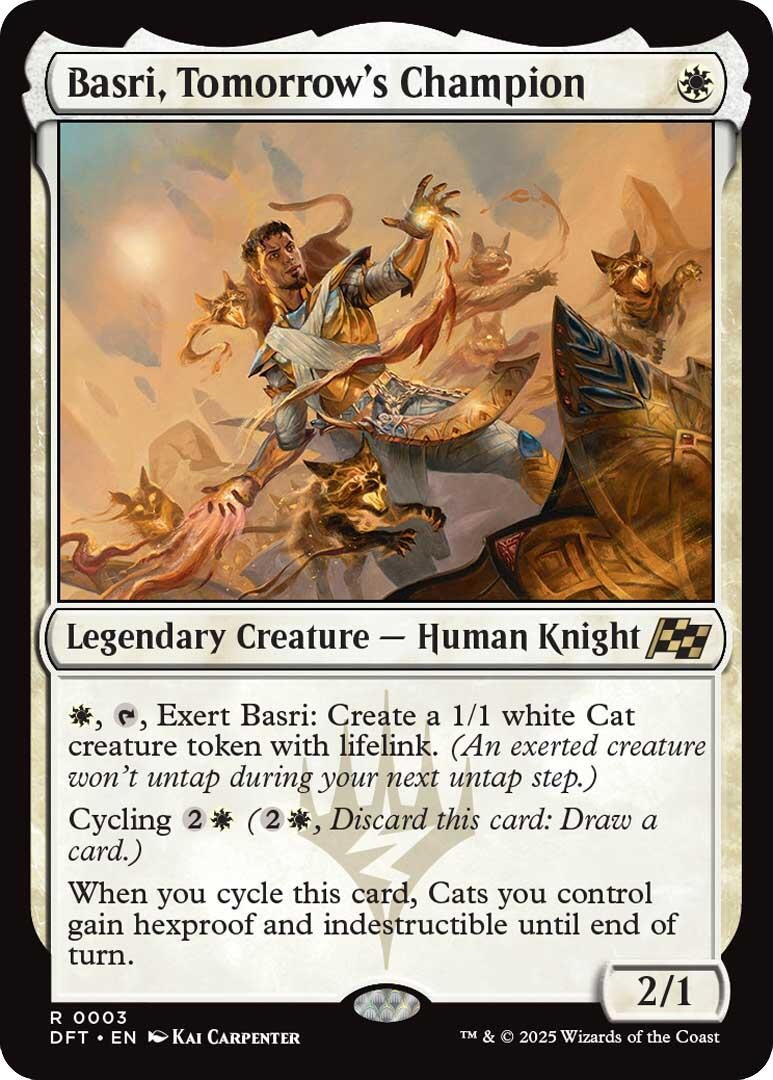 Basri Tomorrow’s Champion (3) (DFT) - MTG Single